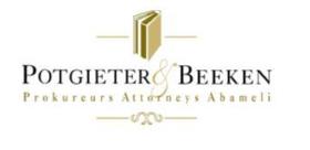 Potgieter & Beeken Attorneys  - Attorney Business Logo