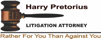 Harry Pretorius Litigation Attorney - Attorney Business Logo