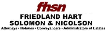 Friedland Hart Solomon & Nicolson - Attorney Business Logo