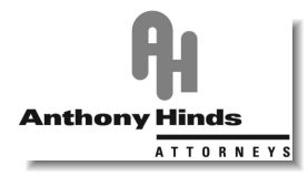Anthony Hinds Attorneys - Attorney Business Logo
