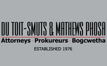 Du Toit - Smuts & Mathews Phosa Attorneys