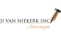 JI Van Niekerk Inc. Attorneys - Attorney Business Logo