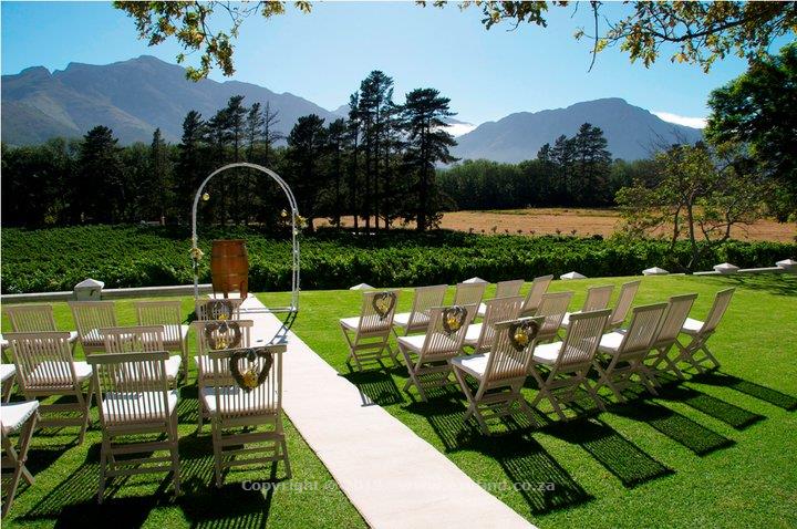 Charming Franschoek Venue