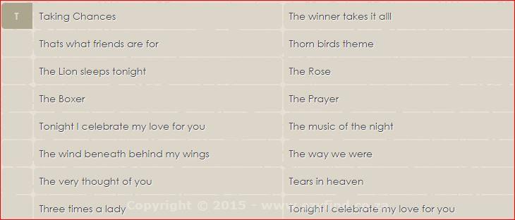 Musical Harmonious Music for your special day