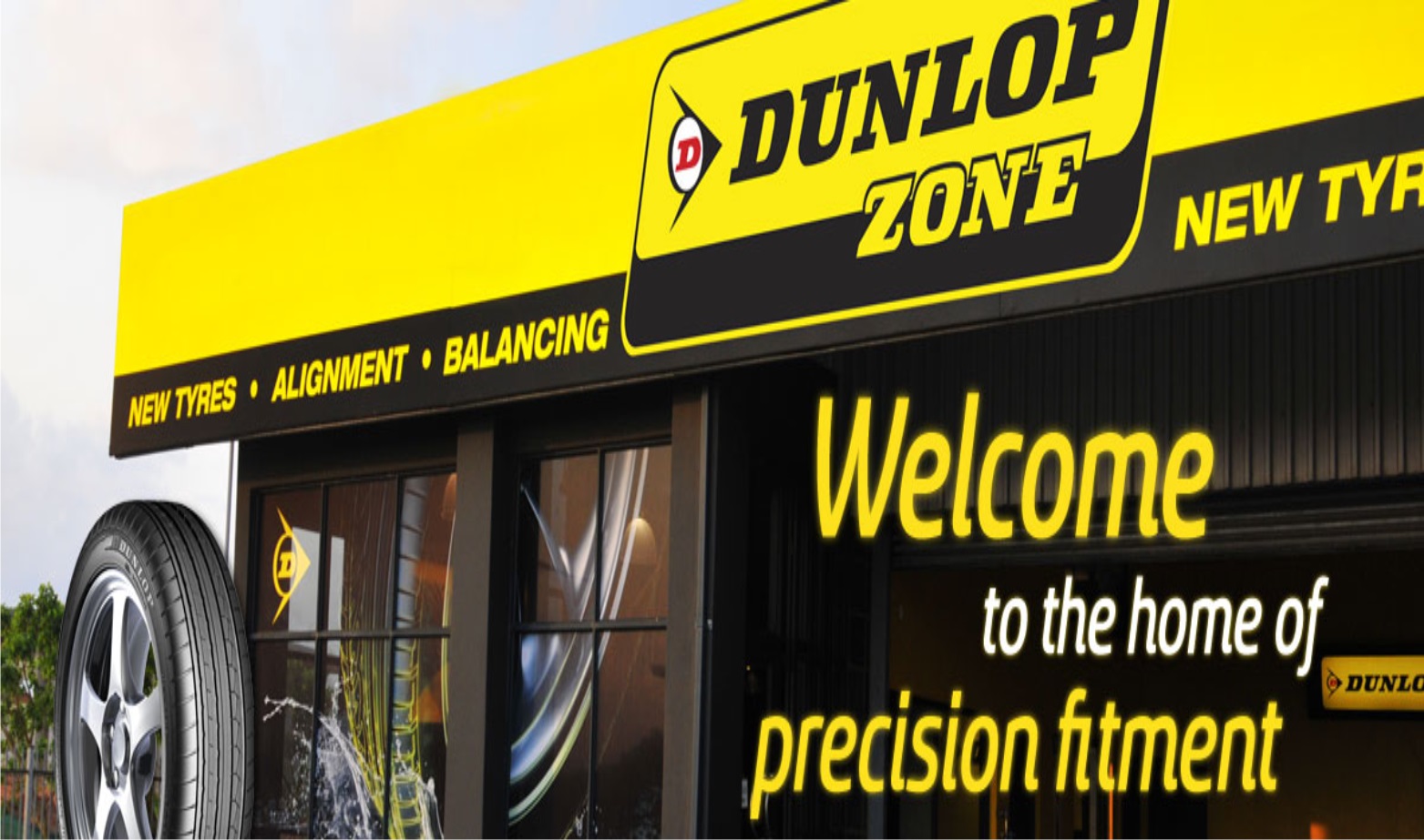 Dunlop "Welcome to the home of precision fitment"