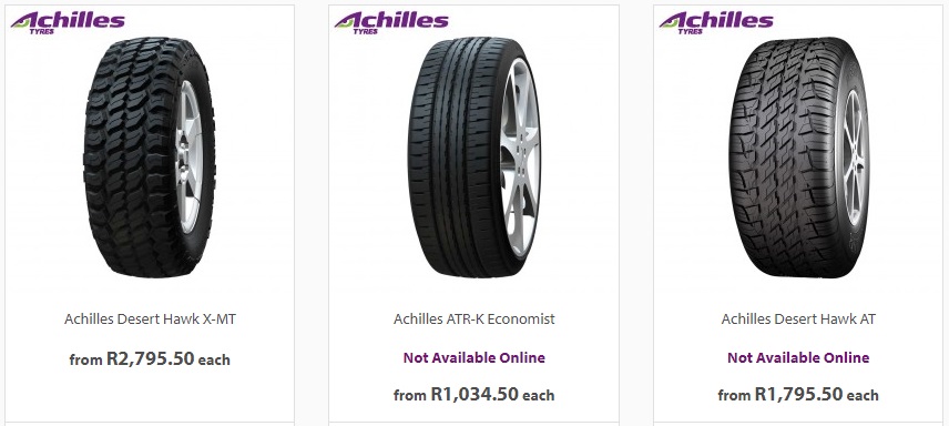 Tyres and More (Achilles Tyres)
