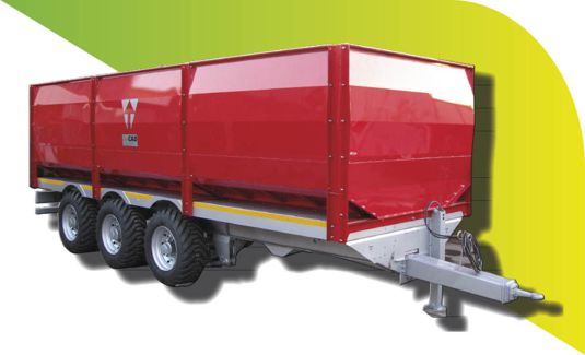 multi-purpose low-speed bottom dump mass trailer