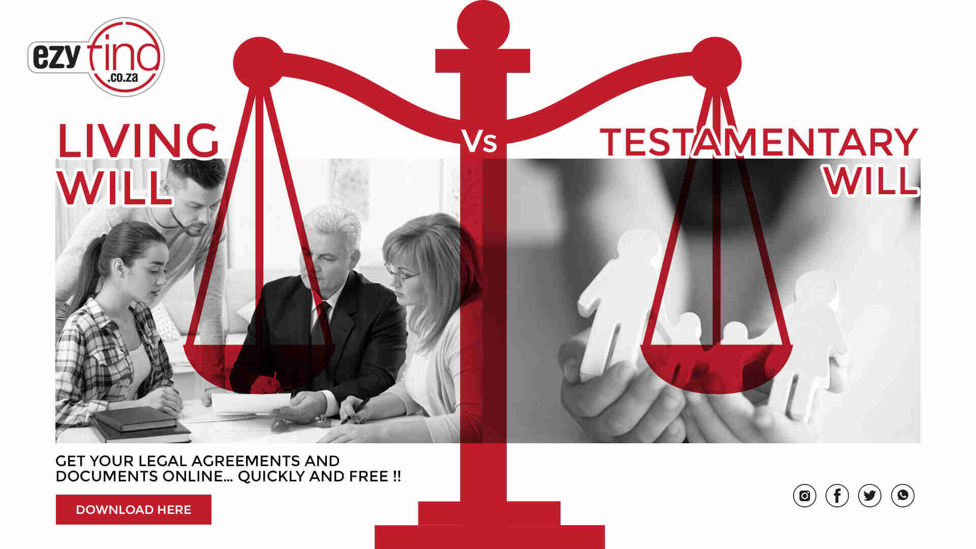 Living will vs testamentary will