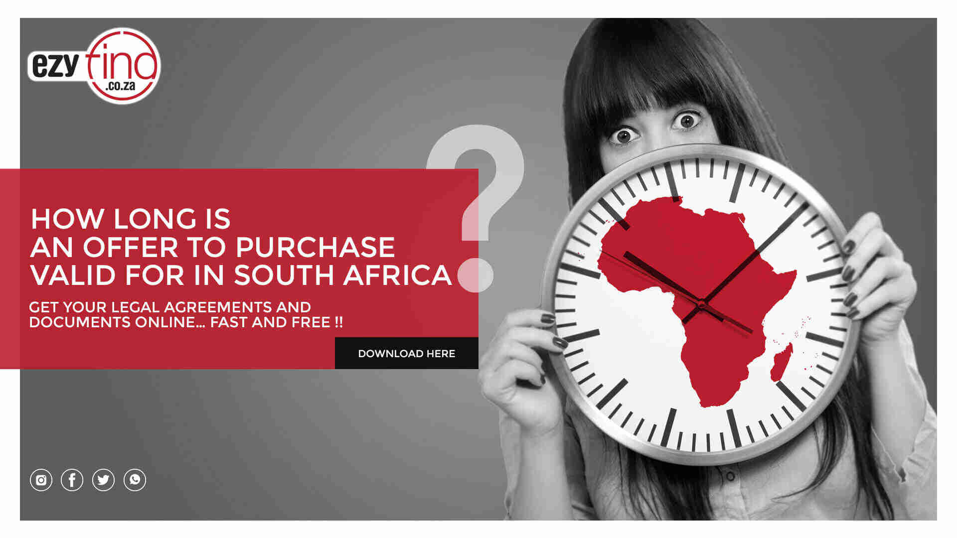 How long is an offer to purchase valid for in South Africa?