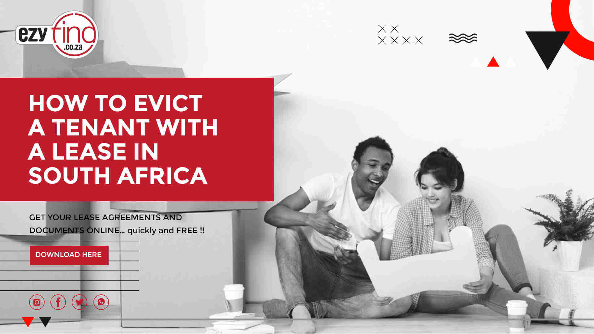 How to evict a tenant with a lease in south africa